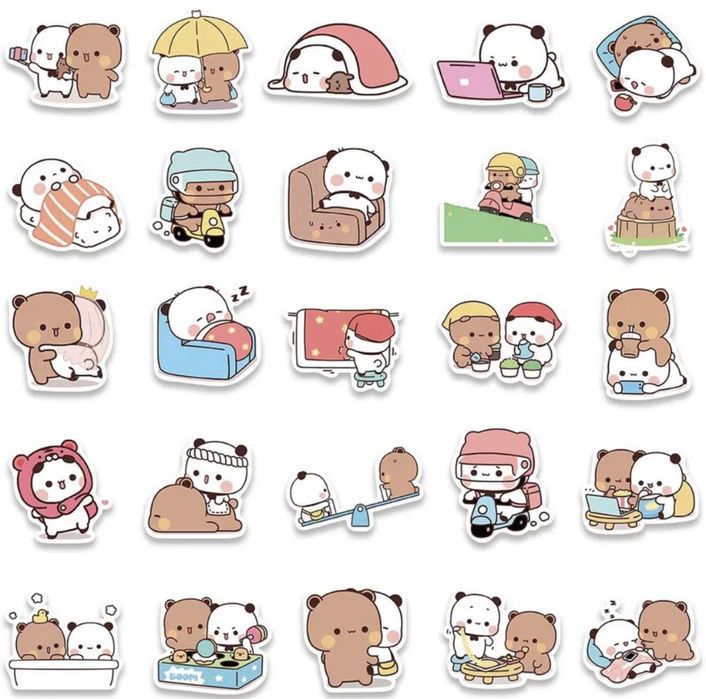 OFERTA: Sticker Bubu si Dudu - 50 bucăți