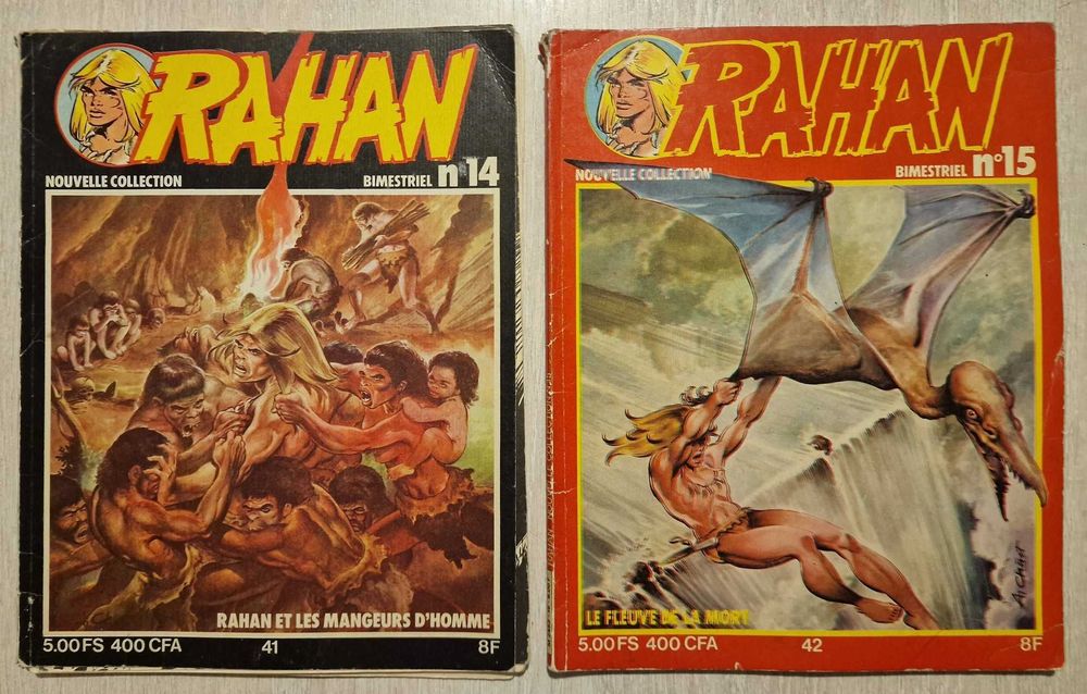 Reviste Rahan Nouvelle Collection, limba franceză, 1978-1982