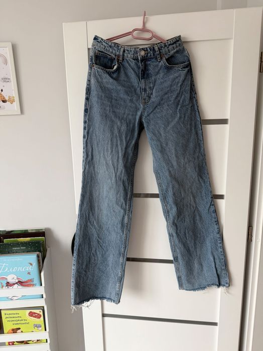 Дънки ZARA широк модел