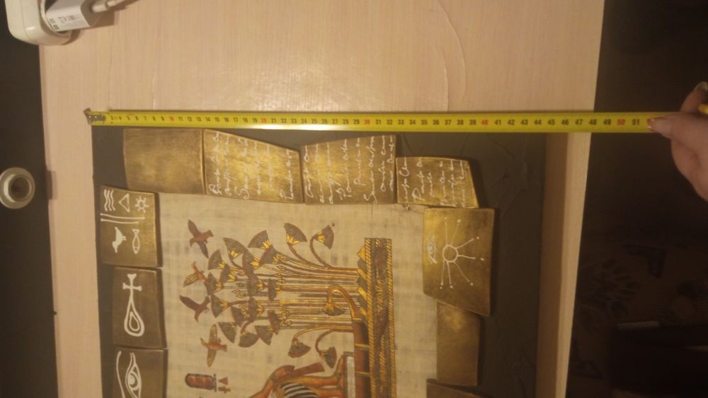 Картина с папирусом из Египта