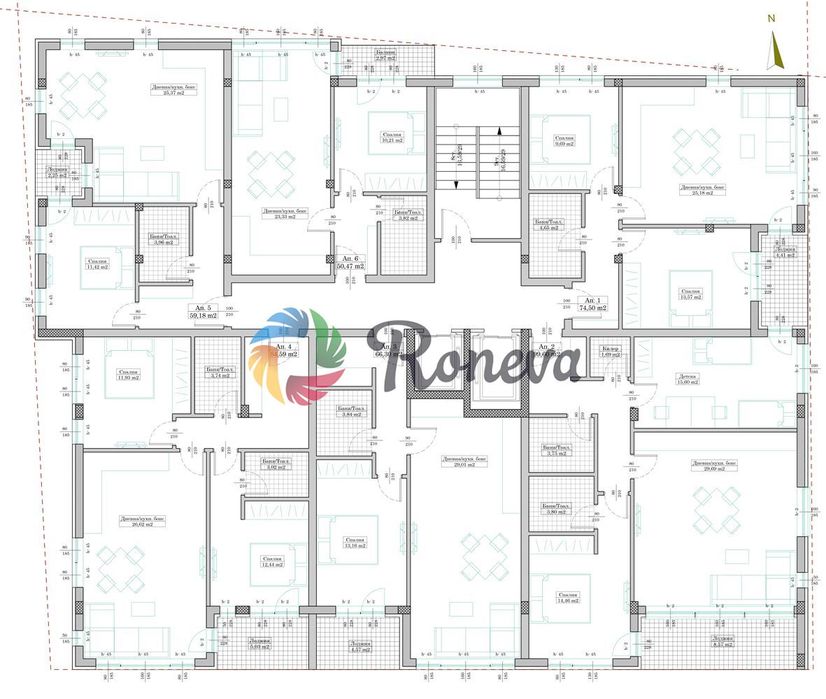 Продава се Тристаен апартамент в Варна, Кайсиева градина - 97 кв.м за 658 €/кв.м - Снимка #3