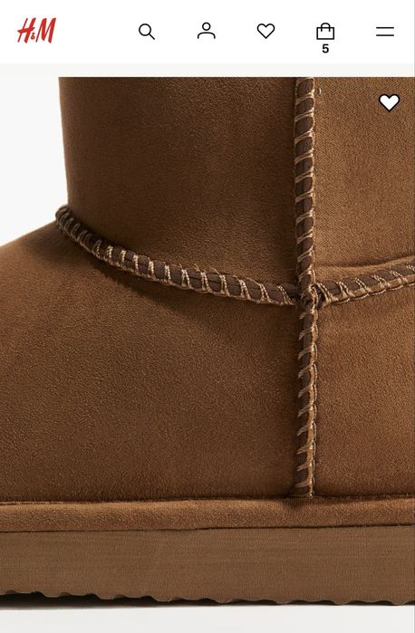 Продаю женскик UGG от H&M