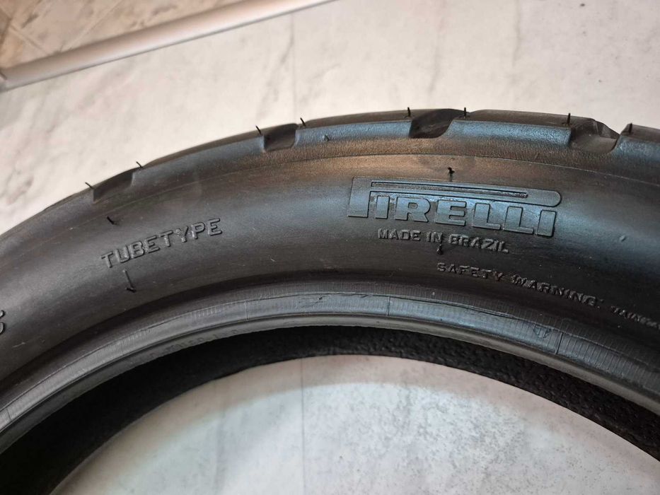 120/90 - 17 M/C 64S   Pirelli Scorpion Trail , 160/80 - 15 Bridgestone Exedra Max