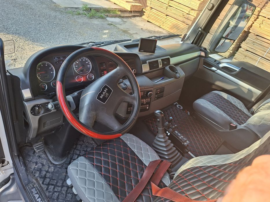 Man TGS 26.440  abrollkipper și macara