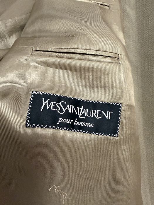 Yves Saint Laurent 3 Bottons  Blazer Jacket Italy Model YSL Pour Homme