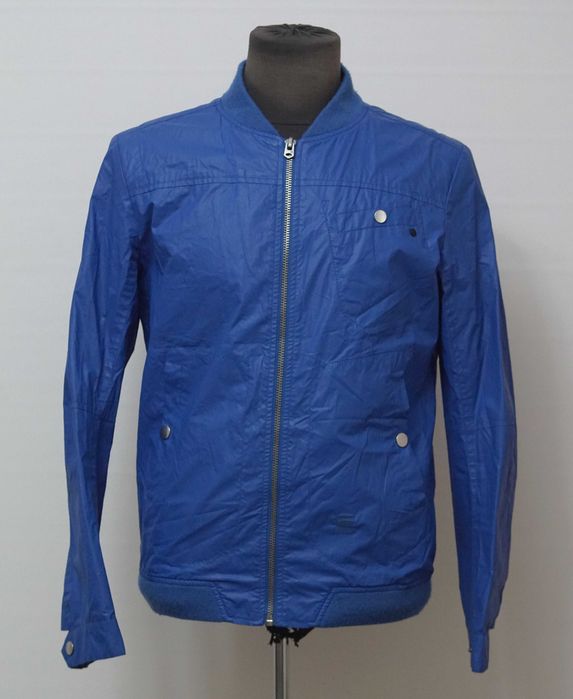 Geaca bomber G Star Raw  Correct Line albastra marimea M