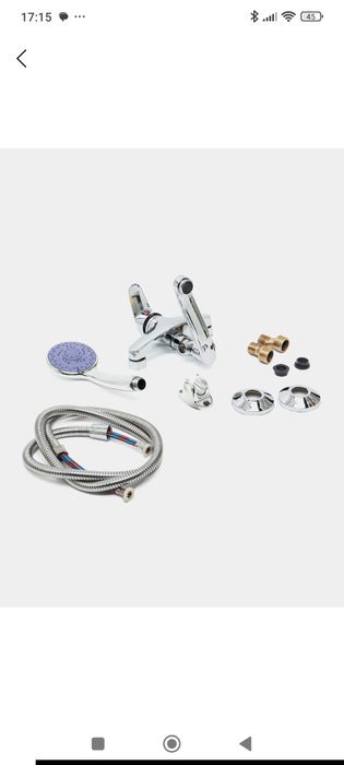 Смеситель душ для ванны Сосо+3 разных режима лейки