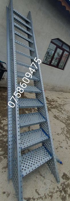 Scări zincate exterior 90x28