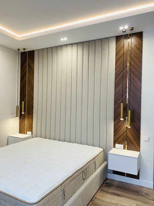 Мягкие стеновые панели из ткани