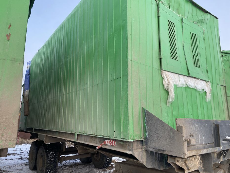 Жилой вагончик на колесах