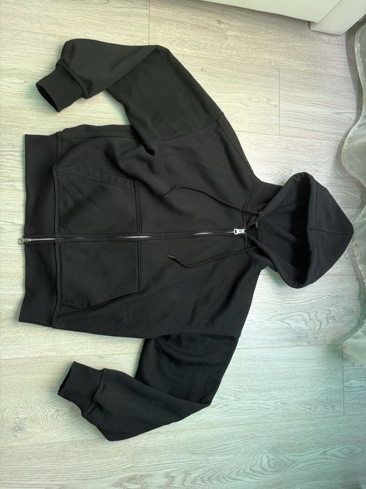 hanorac negru zipper