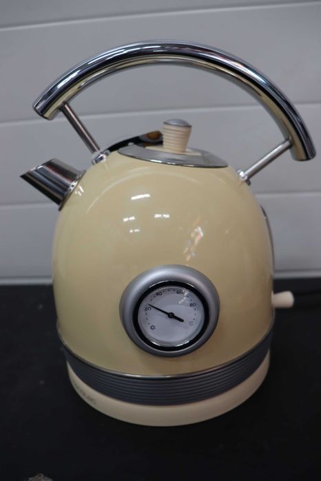 Електрическа кана CECOTEC ThermoSense 420 Vintage light YELLOW, чайник