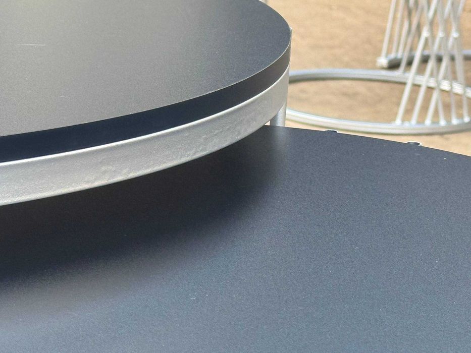 Журнальный стол, серия чёрный, с подставкой