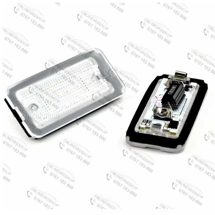 Set lampi LED numar Fiat 500, Abarth 500 an fabricatie 2007-2016