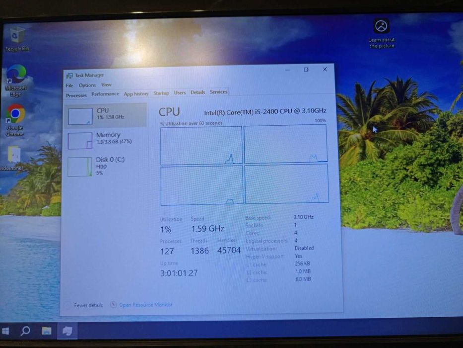 Lenovo ThinkCentre M91p SFF + Монитор
