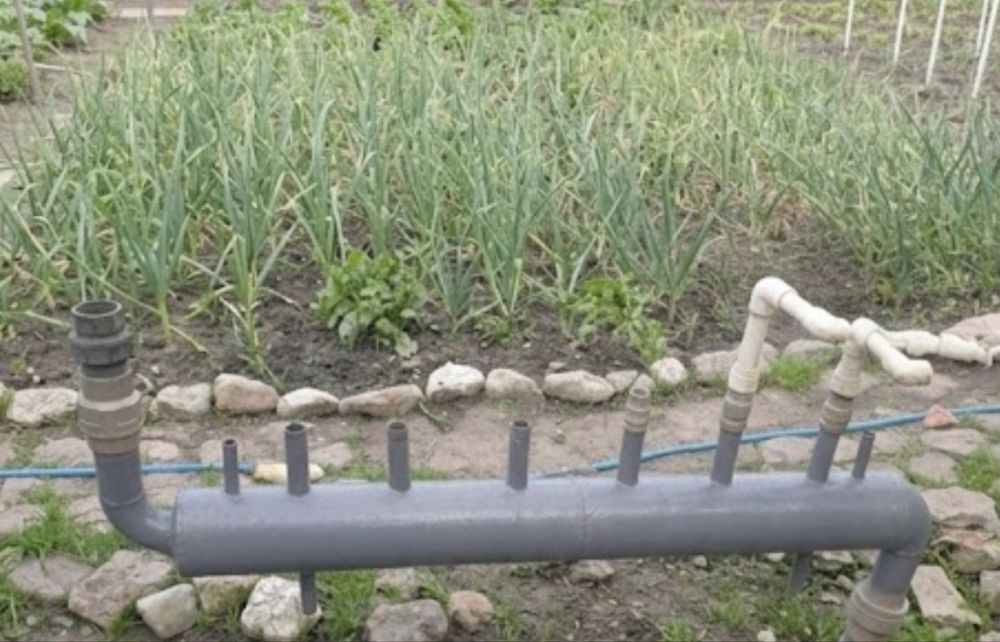 Distribuitor / Colector centrală lemne sau puffer (oțel masiv)
