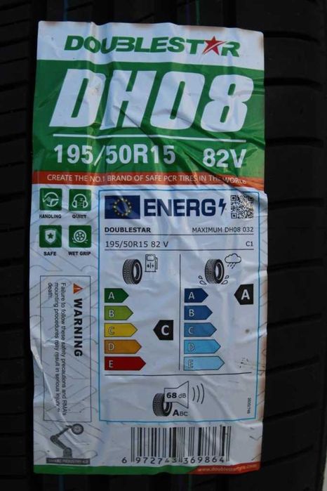 Anvelope vara noi 195/50R15 82V, Doublestar