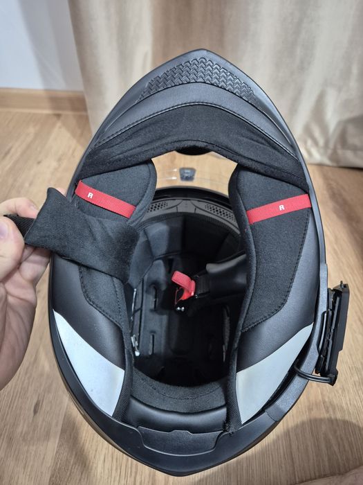 Casca Scorpion Exo 520+Intercom Cardo Spirit+ Pinlock