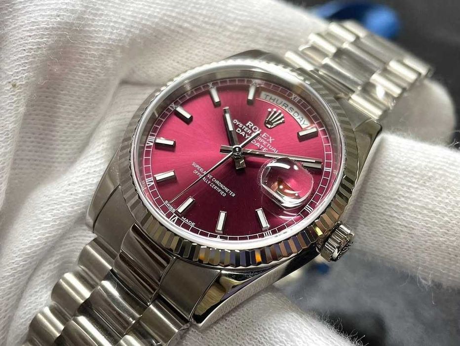 Часовници rolex day-date 38mm Cherry