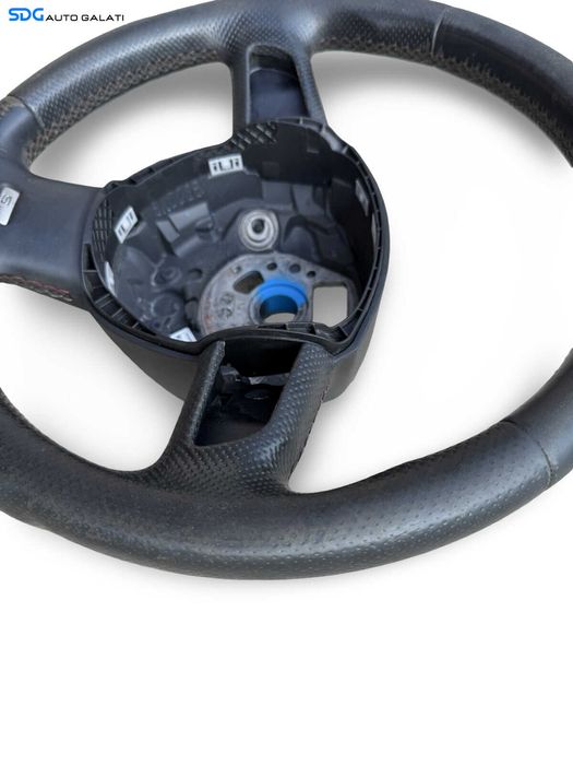 Volan Piele 3 Spite S Line cu Uzura Fara Airbag Model cu Locas Comenzi și Padele Audi A6 C6 4F 2005 - 2011 Cod 8K0419091AK [C5614]