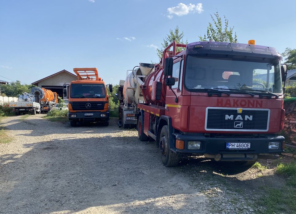Vidanjare/ desfundare canalizare Prahova-Ploiesti