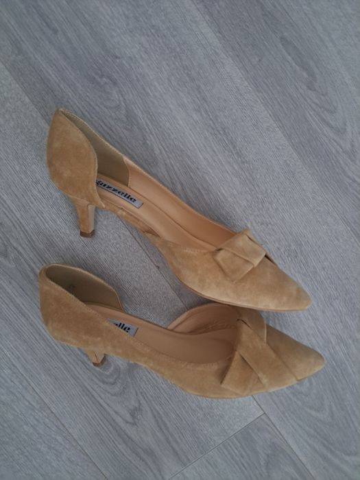 Pantofi piele caprioara Gazelle