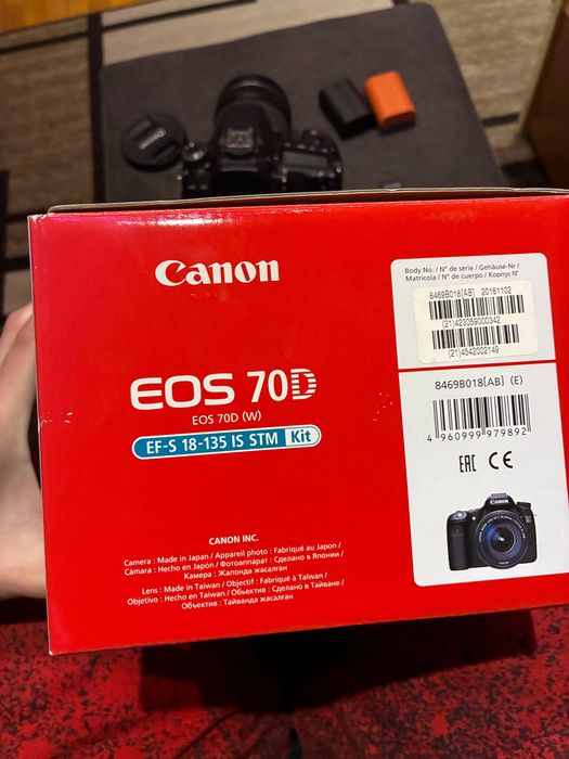 Canon EOS 70D 18-135mm