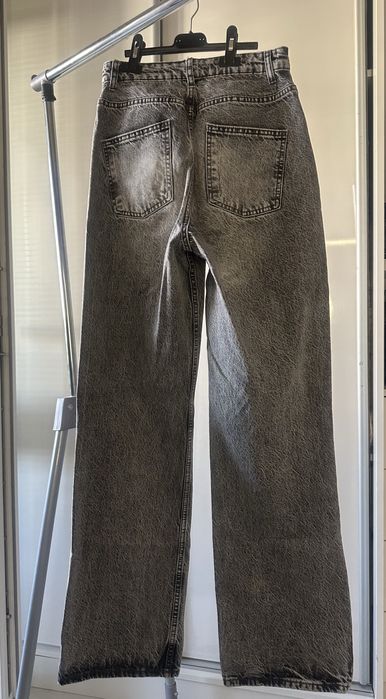 Дамски сиви дънки