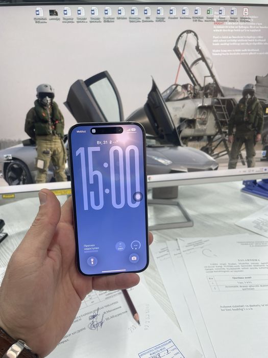 Iphone 15pro titan 256gb