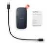 SANDISK 2TB Portable SSD - Up to 800MB/s, USB-C, USB 3.2 Gen 2 Внешний