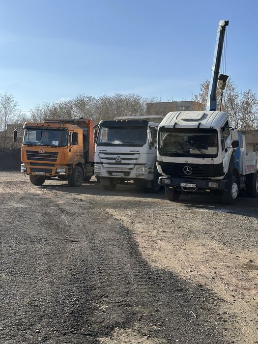 Услуги самосвалов и погрузчиков