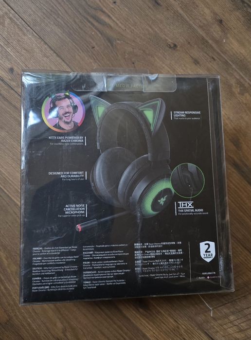 Casti gaming Kraken Kitty edition