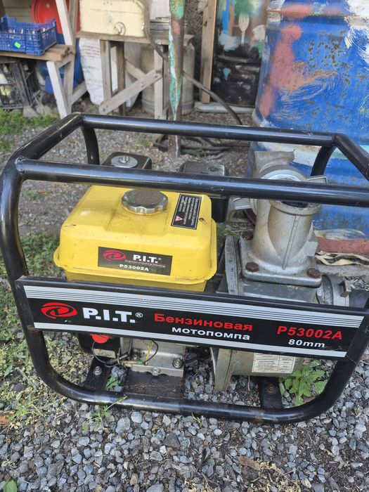 Бензиновая мотопомпа pit p53002a