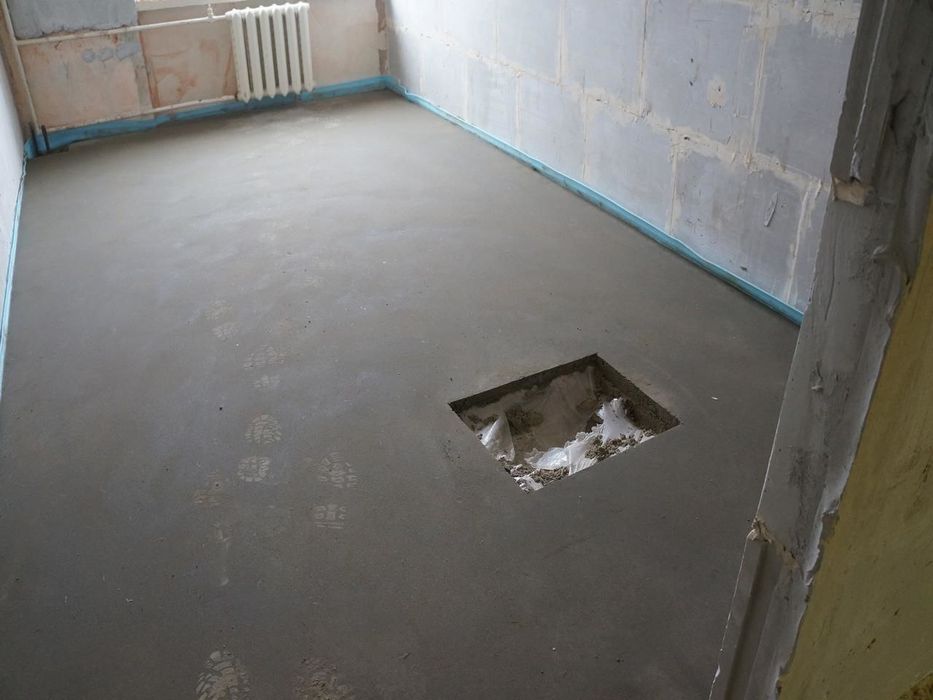 Пол сухой стяжки