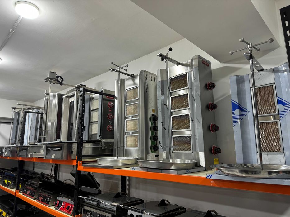 Шаурма аппарат лаваш донар гўшт илиш учун газ электр оптом нарх