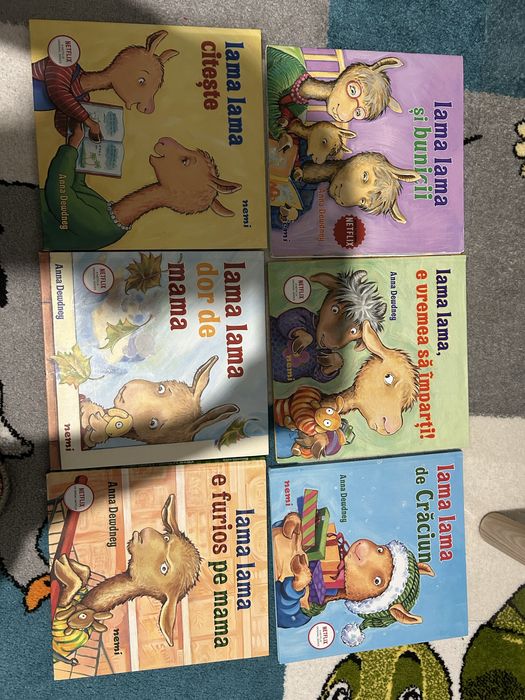 Pachet 6 carti lama lama