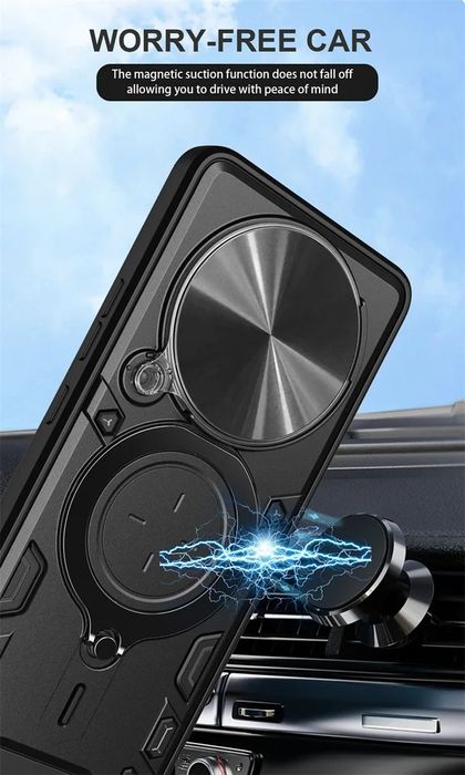 Realme 12 Pro+ / 12 Pro / GIANT RING Удароустойчив кейс