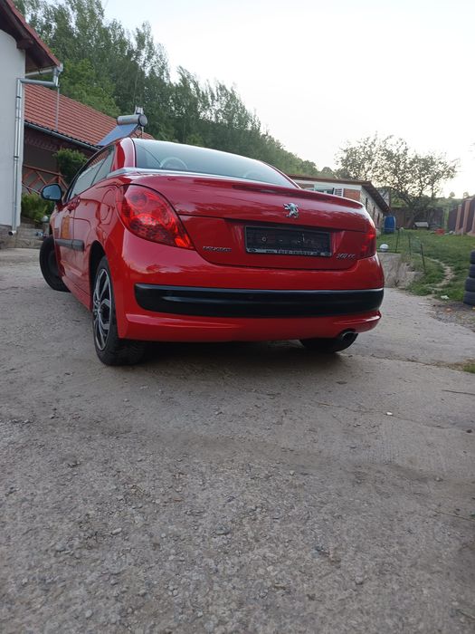 Vând peugeot 207 cc 1.6 benzina 120 cai 117000 km