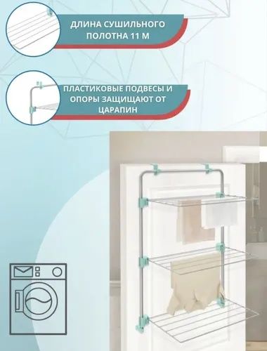 Сушилка для белья навесная Ника СБН1