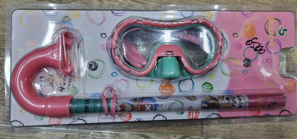 Подводная маска с трубкой для детей