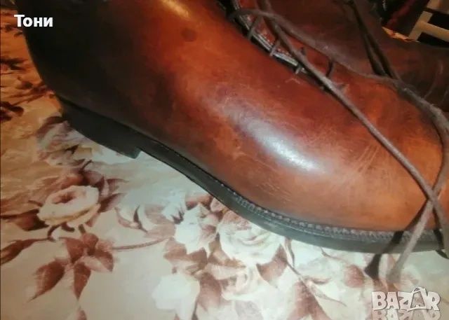 REGENT Оригинал Нови Мъжки Обувки от Естествена Кожа 43