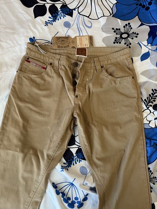 Чисто нови дънки L размер SUPERDRY UNION DENIM