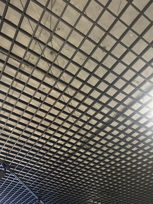 Потолок подвесной Грильято 150м2