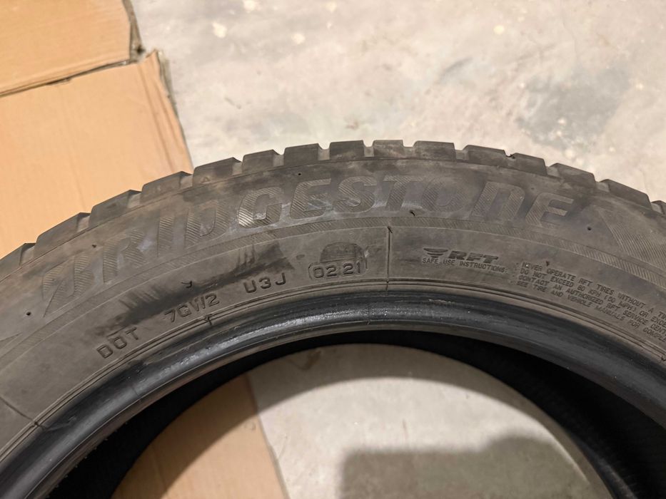 4 бр. зимни гуми Bridgestone Blizzak LM001 245/50/19 RunFlat DOT 2021