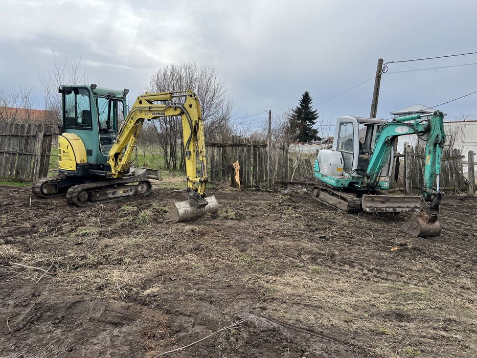 Inchiriez miniexcavator, excavator