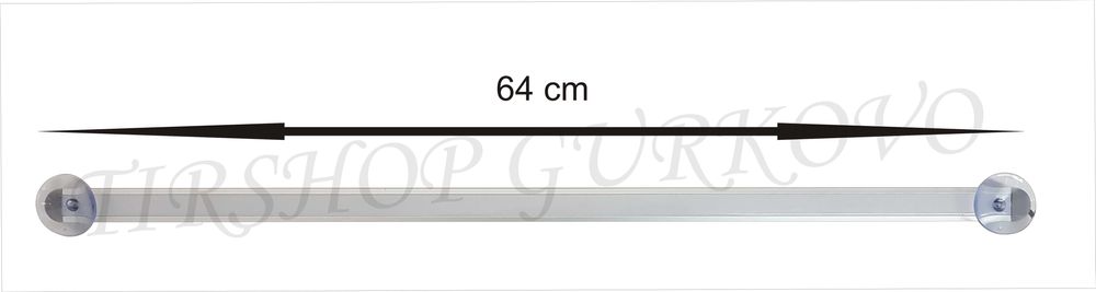 БГ светеща пура трикольор 24 или 12 волта за камиони,бусове LED