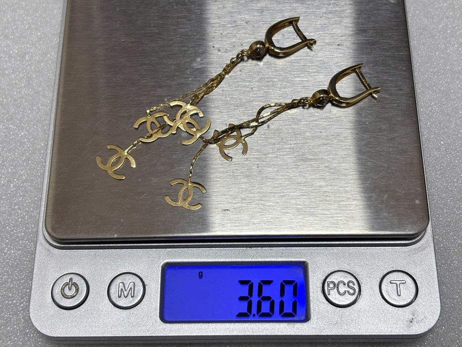 Дамски Златни Обеци- 14К (проба 585) /88€ на грам/