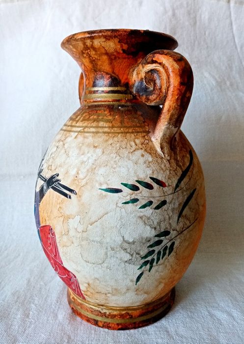 Масивна ретро керамична ваза