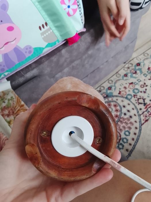 Солевая лампа лечебная