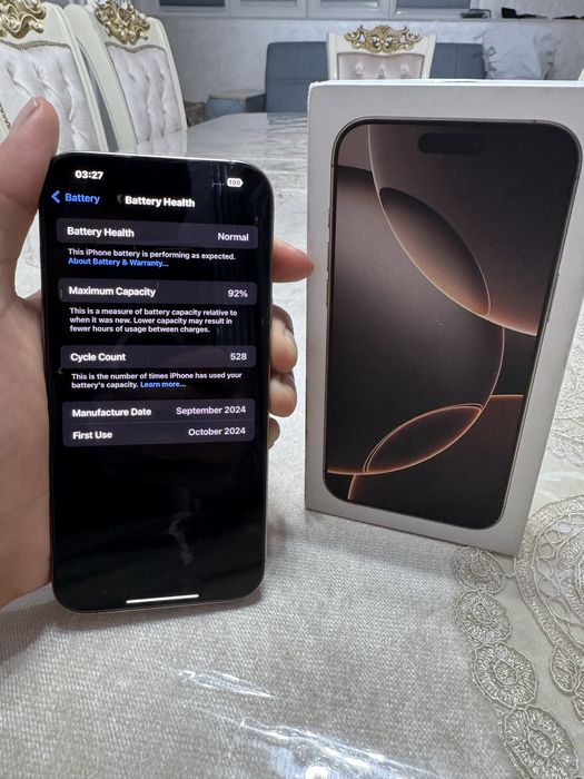 Iphone 16 pro max dogi bor